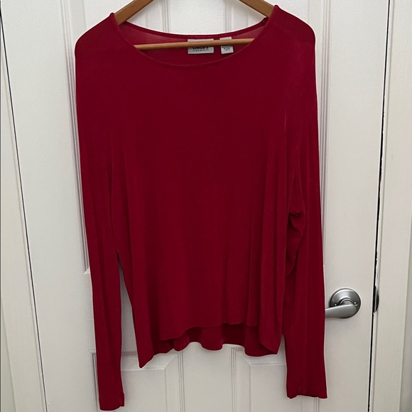 Travelers by Chico's Tops - Chico's Classic Red Travelers  Blouse Size 3